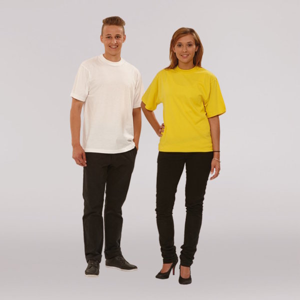 Unisex Workwear-T-Shirt Rundhals, XS-5XL, div. Farben