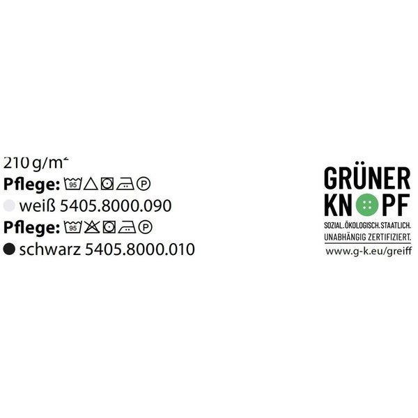 Greiff Damen-Kochjacke Basic Regular Fit 5405, XS-3XL, div. Farben